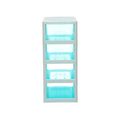 Heightened and Thickened 4-tier Large Size Toy Finishing Storage Drawer Kitchen Plastic Baby Wardrobe Cabinet